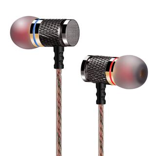 QKZ DM6 Professional In Ear Earphone Metal Heavy Bass Sound Quality Mu